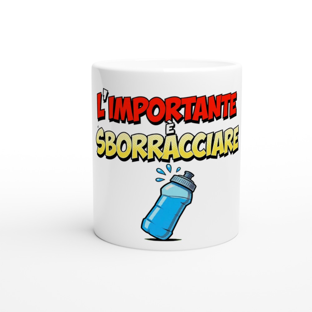 Tazza Bianca SBorracciare